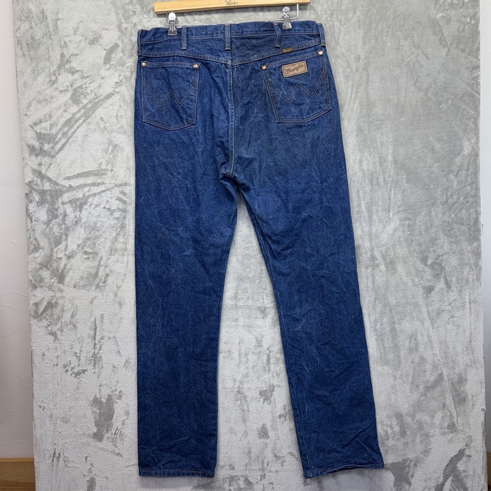 Vintage Wrangler Men's‎ 13MWZ Jeans 40x34 Made In USA Cowboy Rodeo Ranch Faded